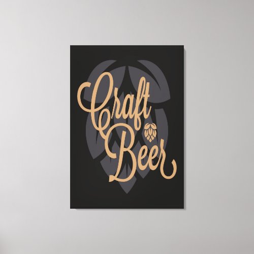 Craft Beer Canvas Print