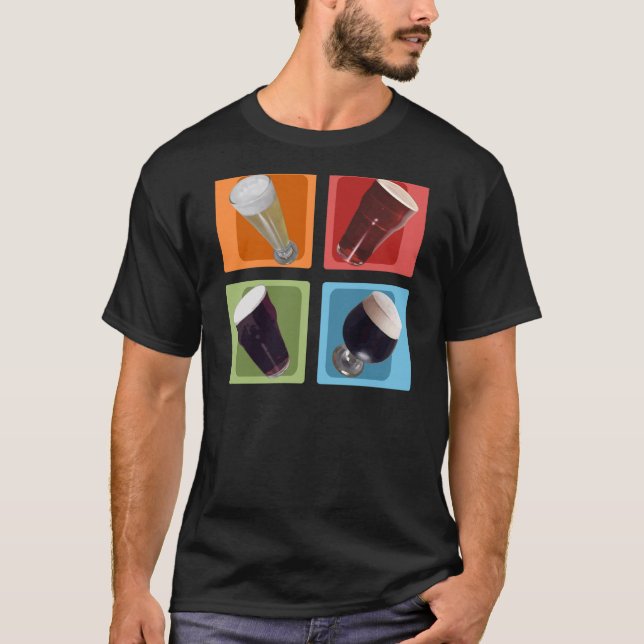 Craft Beer Colors Men's T-Shirt (Front)