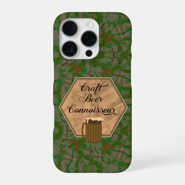 Craft Beer Connoisseur iPhone Case (Back)