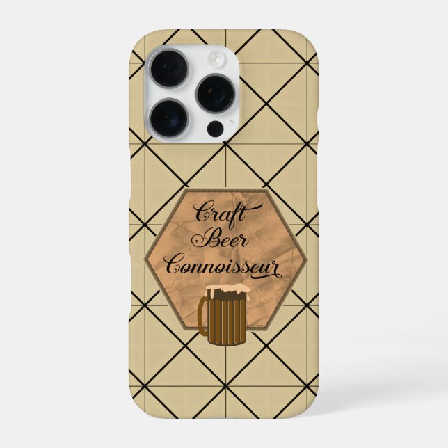 Craft Beer Connoisseur iPhone Case (Back)