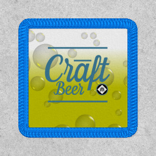Craft Beer Hops  Patch