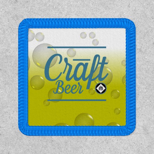 Craft Beer Hops  Patch
