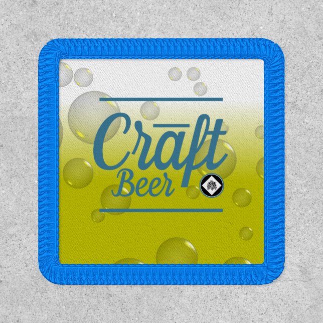 Craft Beer Hops  Patch (Front)