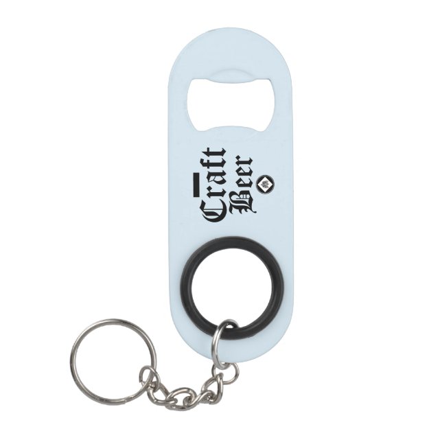 Craft Beer Keychain Bottle Opener (Front)