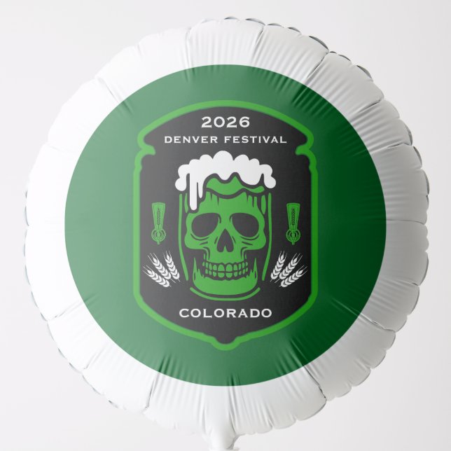 Craft Beer Oktoberfest Balloon (Front)