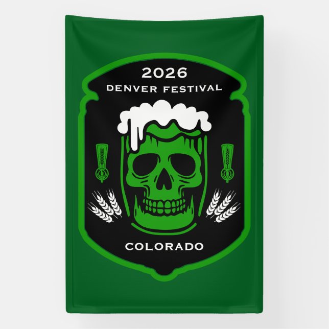 Craft Beer Oktoberfest Banner (Vertical)