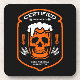 Craft Beer Oktoberfest Beverage Coaster