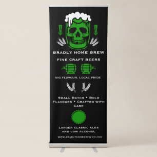 Craft Beer Oktoberfest Business Promotion Retractable Banner