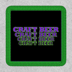 Craft Beer Purple Fade Patch