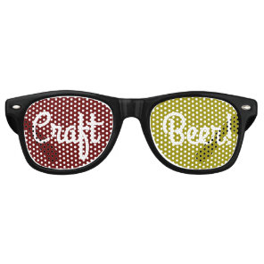 Craft Beer  Retro Sunglasses