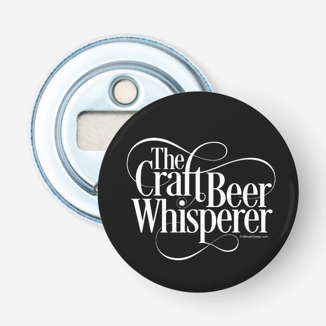Craft Beer Whisperer Bottle Opener (Front)