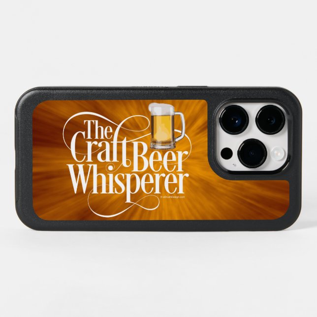 Craft Beer Whisperer OtterBox iPhone Case (Back Horizontal)