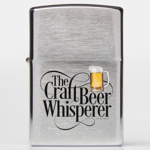 Craft Beer Whisperer Zippo Lighter