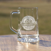 Craft Brew Personalized Beer Mug (Front)