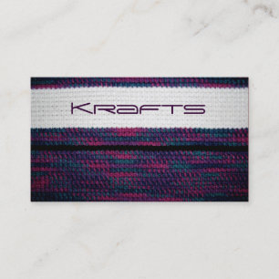 Craft business card