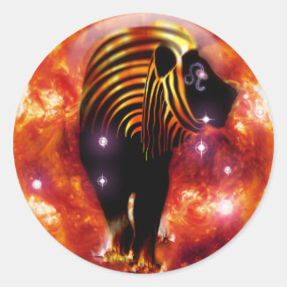 Craft Dungeon Zodiac-Leo Classic Round Sticker