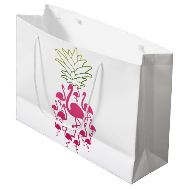 Craft Gift Totes for Boutiques, Small Business Large Gift Bag (Front Angled)