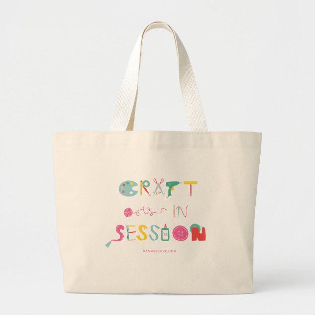 Craft is Session Tote Bag (Front)