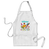 Personalized Painting Apron for Kids, Personalized name Apron for Kids ,artist  Apron, Artist in Training Apron, Painting Supplies Smock 