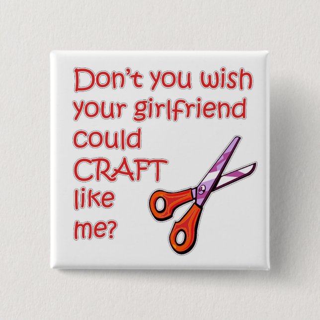 Craft Like Me button (Front)