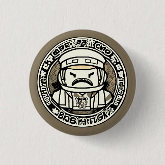 craft logo mascot button