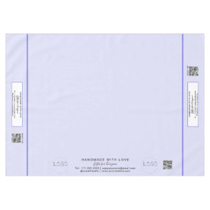 Craft Show Lavender 60 x 84 Geometric Stripes Tablecloth