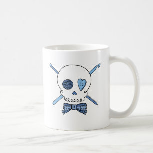 Craft Skull (Blue) Coffee Mug