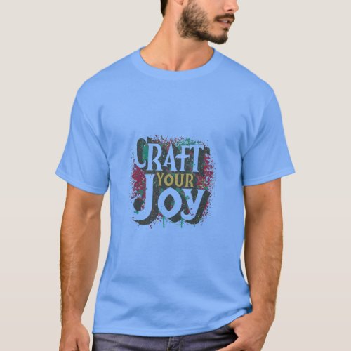 Craft with Joy Print_on_Demand Collection T_Shirt