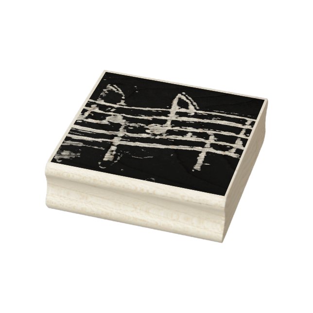 CRAFT WOODEN ART STAMP ART&DESIGN STYLE  (Stamp)