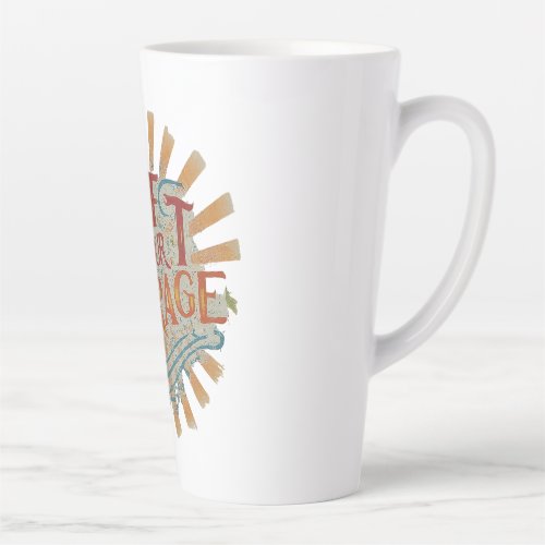 Craft Your Courage T_Shirt Latte Mug