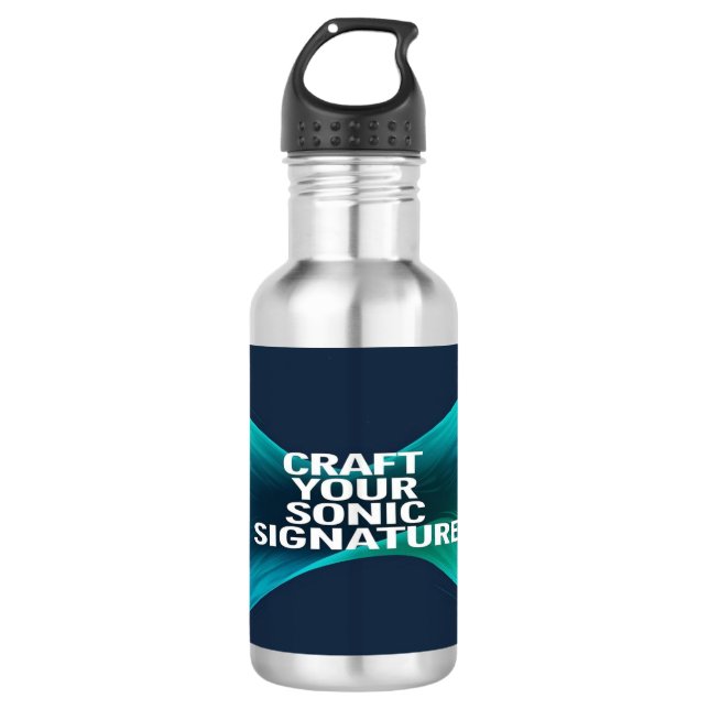 Craft Your Sonic Signature 2 Stainless Steel Water Bottle (Front)