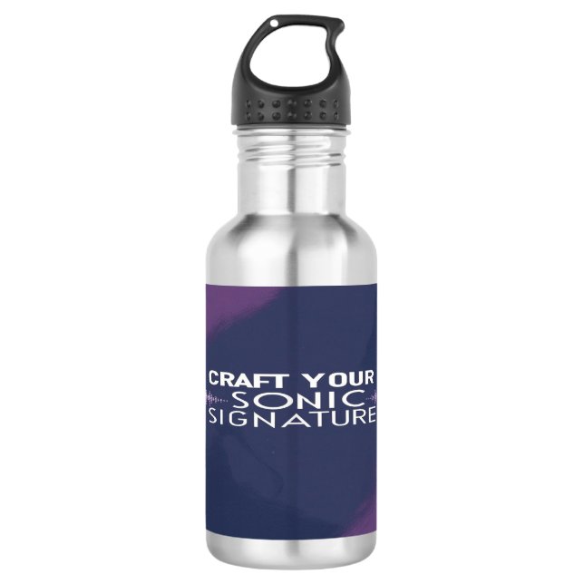 Craft Your Sonic Signature 3 Stainless Steel Water Bottle (Front)