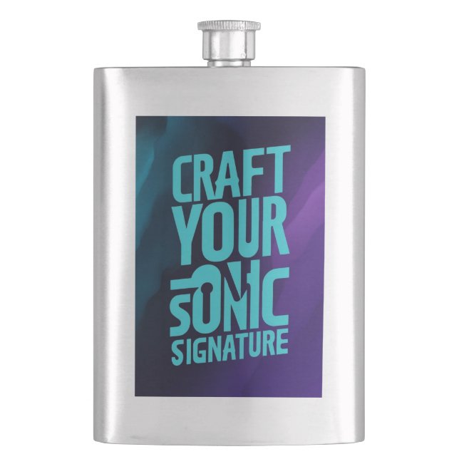 Craft Your Sonic Signature Flask (Front)
