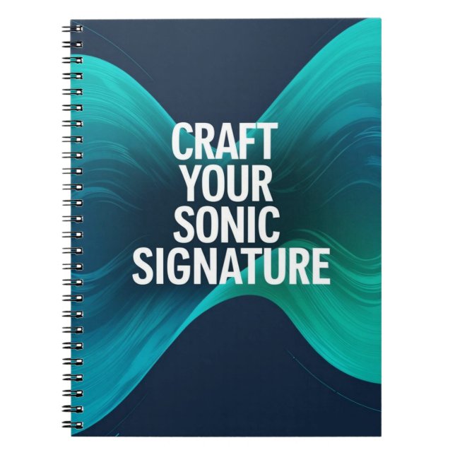 Craft Your Sonic Signature option 3 Notebook (Front)