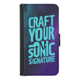 Craft Your Sonic Signature Samsung Galaxy S5 Wallet Case