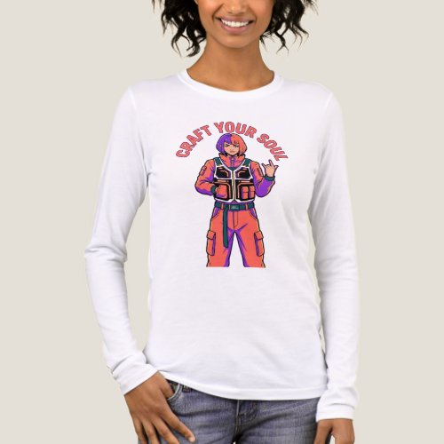 Craft Your Soul Long Sleeve Tri-Blend Shirt