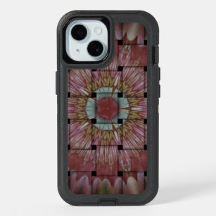 Crafted Beauty: Create Your Own Colorful African  iPhone 15 Case