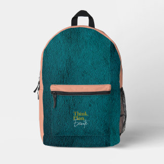 Crafted Carryalls Printed Backpack