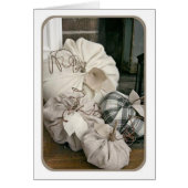 CRAFTED CLOTH PUMPKINS FOR FALL HOLIDAYS WISHES (Front)