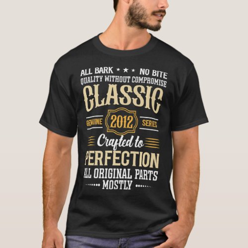 Crafted To Perfection Tees Classic 2012 All Origin