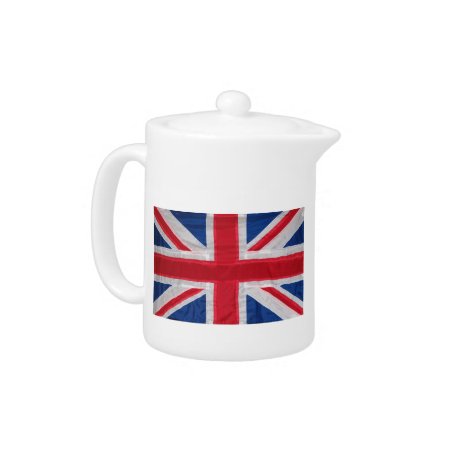 Crafted Union Jack. Teapot