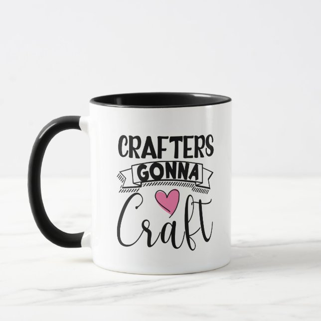 Crafters Gonna Craft Mug (Left)