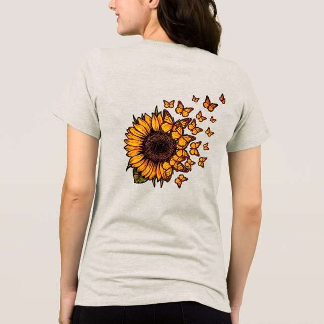 Craftilo Women's  Tri-Blend Shirt (Back)