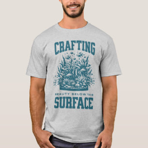 Crafting Beauty Aquascaping Fish Keeping Aquarium T-Shirt