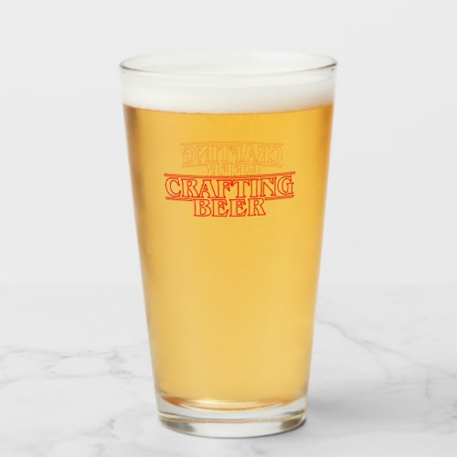 Crafting Beer Glass