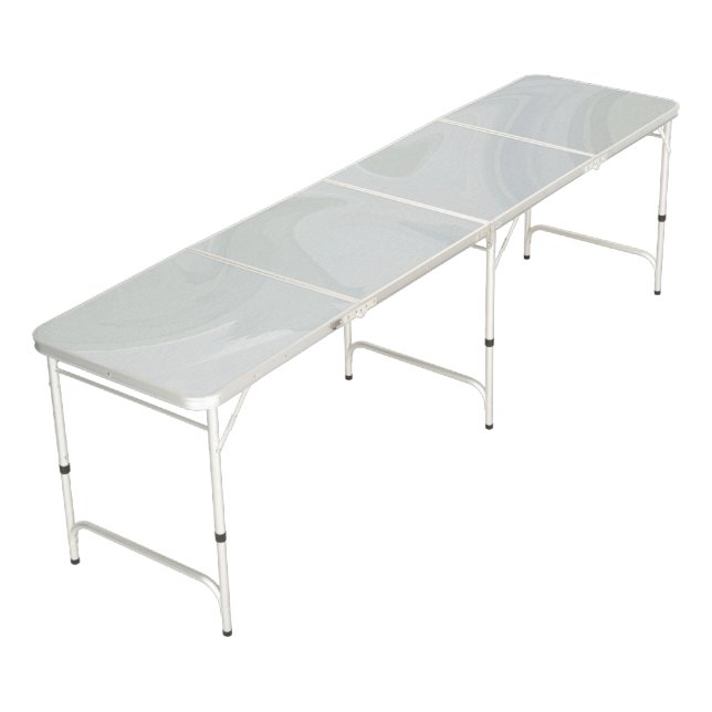 Crafting Beer Pong Perfection Branded  Table (Angled)