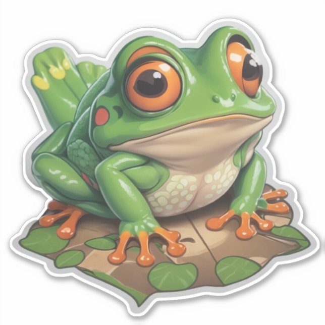 Crafting Joy Frog-inspired Sticker Collections (Front)