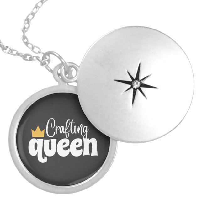 CRAFTING QUEEN NECKLACE (Front)