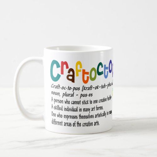 Craftoctopus Crafters Mug