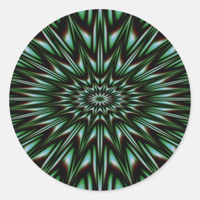 Crafts Party Supplies Gift Wrapping Supplies Classic Round Sticker (Front)